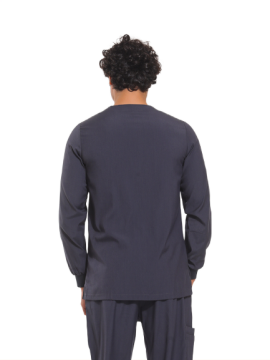 CEKET- Unisex Likralı Koyu Gri Medikal Ceket