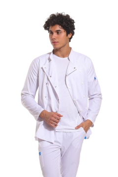ŞEF CEKET - Unisex Likralı Beyaz