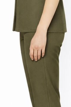 İmperial - Alya Kadın Likralı Medikal Scrubs Üniforma Takımı Doktor Hemşire Hastane Forması - Yeşil