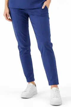 IMPERIAL FARTUNA - KADIN LİKRALI LACİVERT ÜNİFORMA TAKIMI (KMR57)