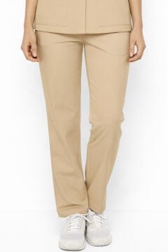 İmperial - Kadın Basıc Likralı Medikal Pantolon Doktor Hemşire Hastane Pantolon - Yeşil