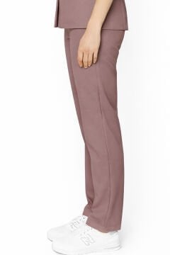 İmperial - Kadın Basıc Likralı Medikal Pantolon Doktor Hemşire Hastane Pantolon - Gül Pembe