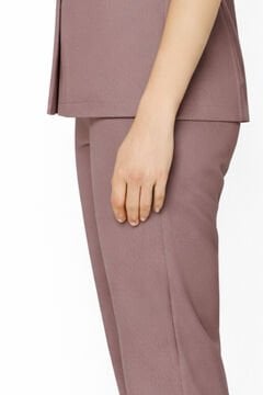 İmperial - Kadın Basıc Likralı Medikal Pantolon Doktor Hemşire Hastane Pantolon - Gül Pembe