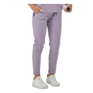 IMPERIAL - KADIN LİLA LİKRALI PANTOLON