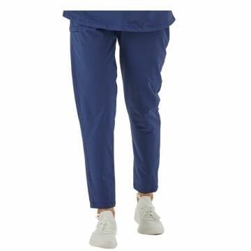 IMPERIAL - KADIN LACİVERT LİKRALI FIT PANTOLON