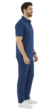 IMPERIAL HERCULES - ERKEK LİKRALI LACİVERT ÜNİFORMA TAKIMI