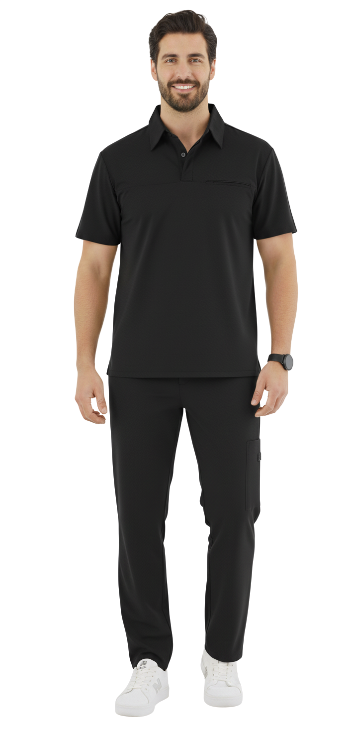 IMPERIAL HERCULES - ERKEK LİKRALI SİYAH ÜNİFORMA TAKIMI