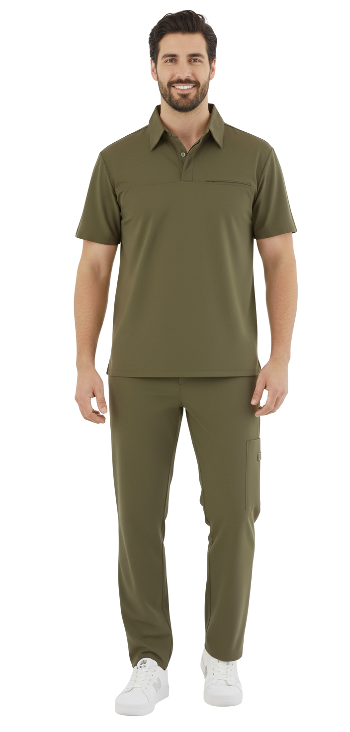 IMPERIAL HERCULES - ERKEK LİKRALI KOYU YEŞİL ÜNİFORMA TAKIMI