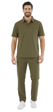 IMPERIAL HERCULES - ERKEK LİKRALI KOYU YEŞİL ÜNİFORMA TAKIMI