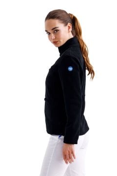 SİYAH KADIN POLAR CEKET