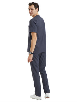 CERES- Erkek Likralı Koyu Gri Üniforma Takımı