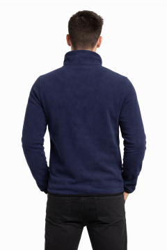 Unisex Lacivert Polar – Günlük Kullanım İçin Sıcak ve Konforlu Polar Ceket