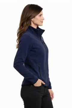 Unisex Lacivert Polar – Günlük Kullanım İçin Sıcak ve Konforlu Polar Ceket